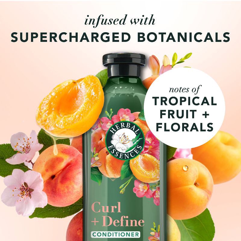 slide 5 of 11, Herbal Essences Apricot Oil Curl Defining Conditioner Sulfate Free - 13.5 fl oz, 13.5 fl oz