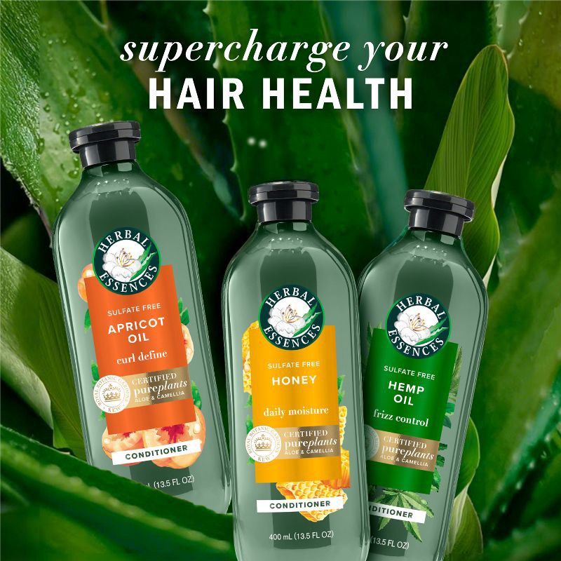 slide 8 of 9, Herbal Essences Apricot Oil Curl Defining Conditioner Sulfate Free - 13.5 fl oz, 13.5 fl oz