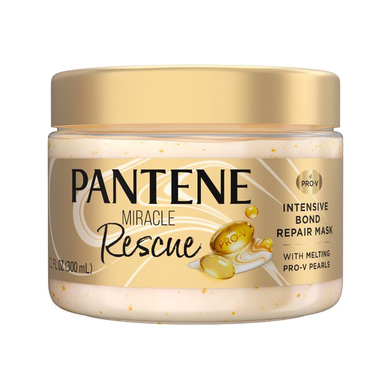 slide 8 of 10, Pantene Pro-V Miracle Rescue Intensive Bond Repair Mask Conditioner - 10.1 fl oz, 10.1 fl oz