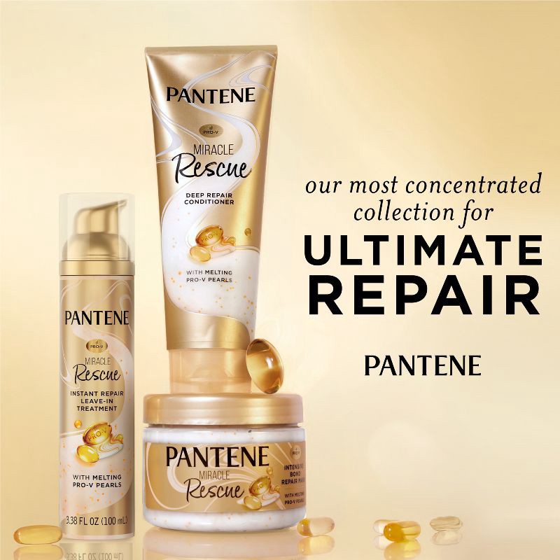 slide 7 of 10, Pantene Pro-V Miracle Rescue Deep Repair Conditioner - 8 fl oz, 8 fl oz