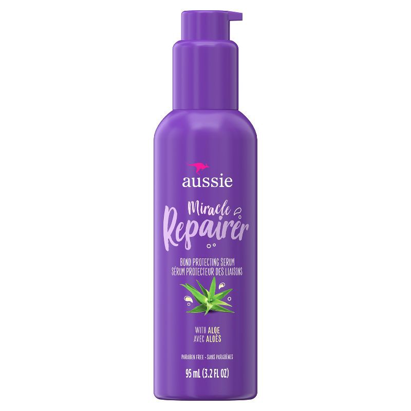 slide 2 of 10, Aussie Miracle Hair Repairer with Aloe Vera Serum - 3.2 fl oz, 3.2 fl oz