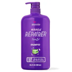 Aussie Miracle Repairer Shampoo with Aloe - 30.4 fl oz