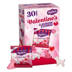 Mother's Cookies Mother's Puppy Love Cookies Valentine's Day 30 Individual Bags - 0.5oz