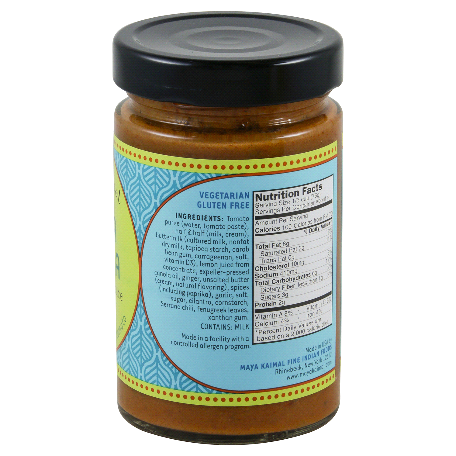 slide 3 of 3, Maya Kaimal Mild Tikka Masala Indian Simmer Sauce 12.5 oz, 12.5 oz