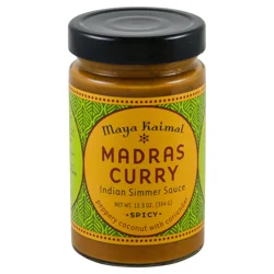 Maya Kaimal Madras Curry Medium Indian Simmer Sauce