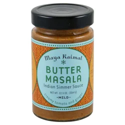 Maya Kaimal Mild Butter Masala Indian Simmer Sauce 12.5 oz