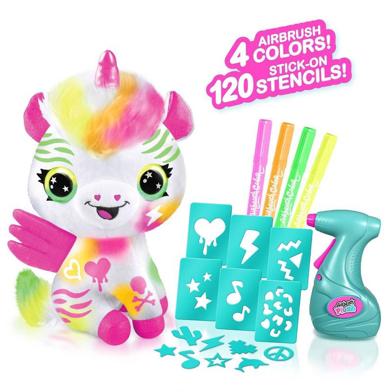 slide 2 of 7, Canal Toys Airbrush Plush, 1 ct