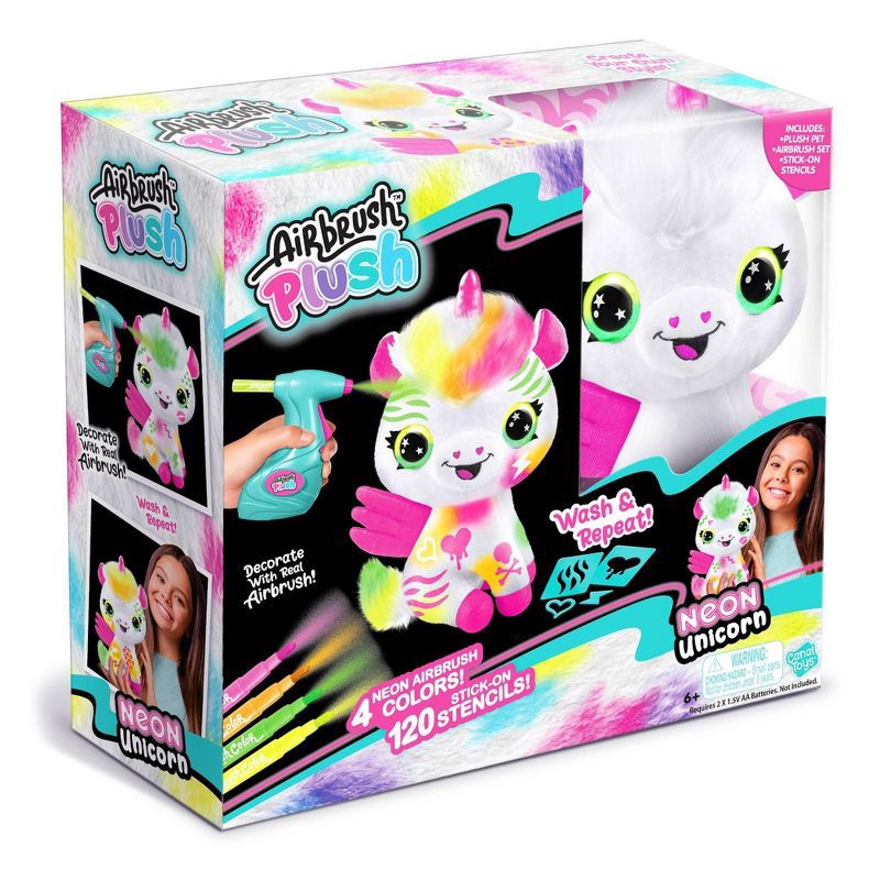 slide 4 of 7, Canal Toys Airbrush Plush, 1 ct