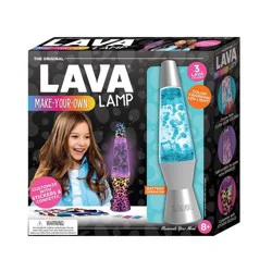 Schylling Lava Labs MYO Lava Lamp: Craft Kit for 8-11 Year Old Girls, Birthday Gift Idea, Includes Activity Guide, Requires AAA Batteries