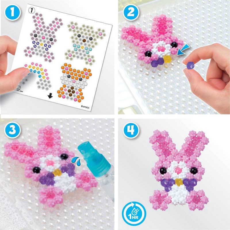 slide 7 of 9, Aquabeads Create N Decorate: DIY Art Kit with Water Beads, Templates & Storage Case for Kids 4+, 1 ct