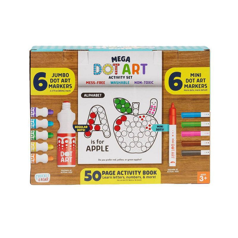 slide 7 of 7, Chuckle & Roar Dot Art Mega Pack, 1 ct