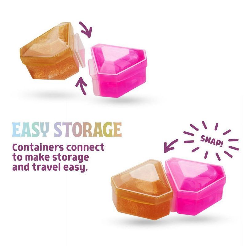 slide 3 of 9, Chuckle & Roar 6 Colors Crystal Putty, 1 ct