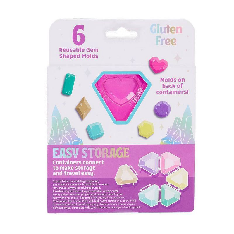 slide 8 of 9, Chuckle & Roar 6 Colors Crystal Putty, 1 ct