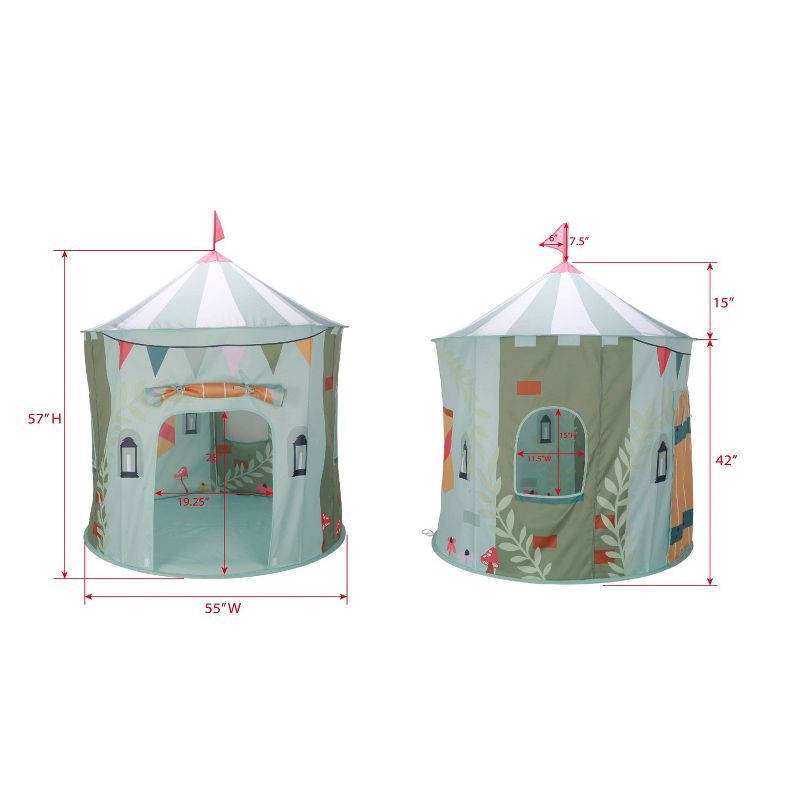 slide 3 of 3, Fairy Tale Kids' Play Tent - Pillowfort™, 1 ct
