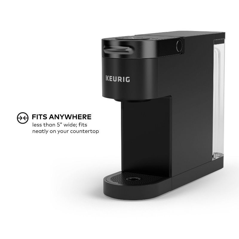 slide 6 of 13, Keurig K-Iced Plus Single-Serve Coffee Maker Black: Automatic Shut-Off, Brews Iced Coffee, Fits Travel Mug, 46 oz Capacity, 46 oz