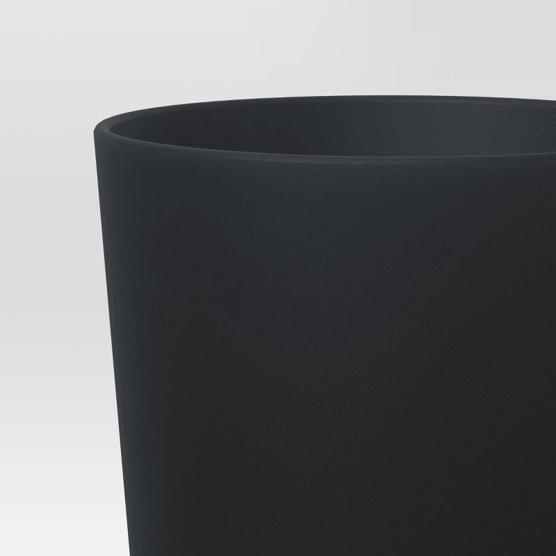 slide 3 of 3, 18 fl oz Plastic Short Tumbler Black - Room Essentials™: Reusable Drinkware, Microwave & Dishwasher Safe, 18 fl oz