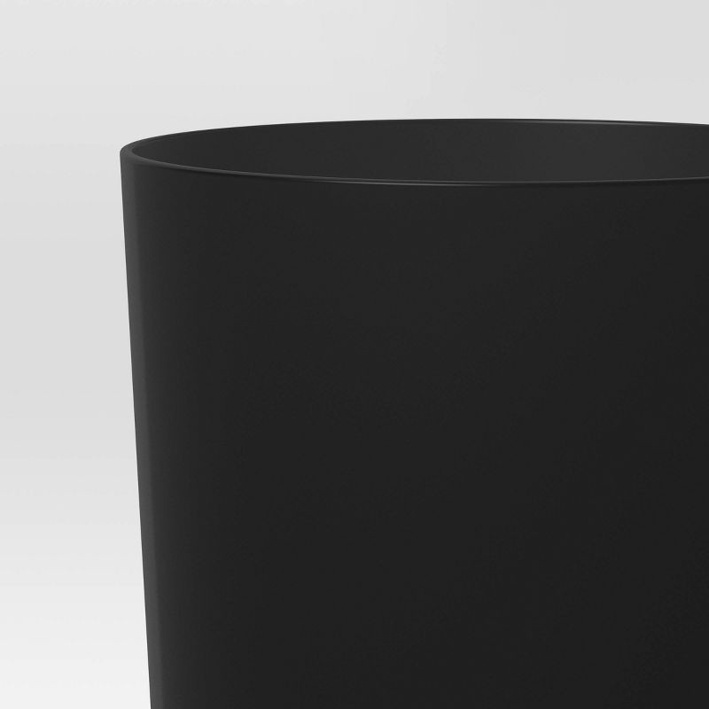 slide 3 of 3, 26 fl oz Plastic Tall Tumbler Black - Room Essentials™: Reusable Drinkware, Microwave & Dishwasher Safe, 26 fl oz