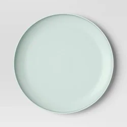 10.5" Plastic Dinner Plate Mint - Room Essentials™ : Microwave & Dishwasher Safe, Recycled Material
