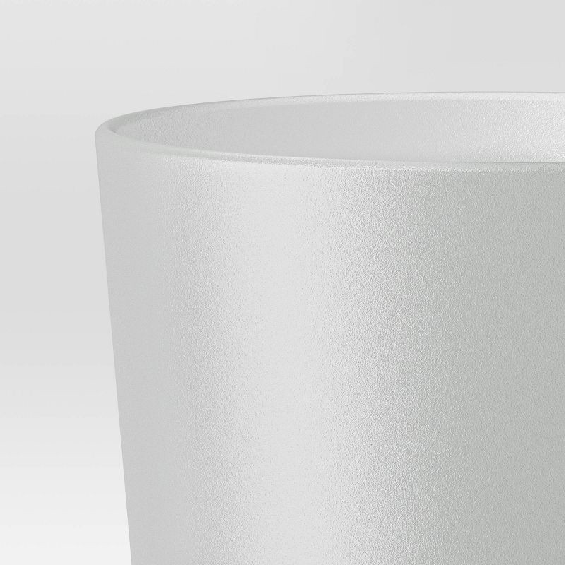 slide 3 of 3, 18 fl oz Plastic Short Tumbler Light Gray - Room Essentials™: Reusable Drinkware, Dishwasher & Microwave Safe, 18 fl oz