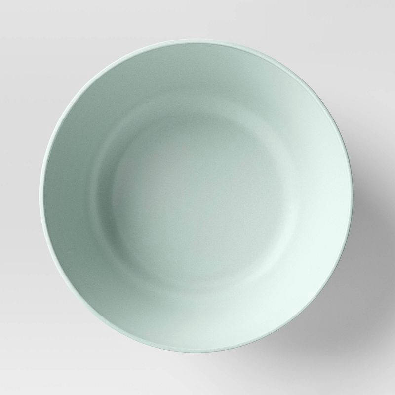 slide 3 of 3, 33.5 fl oz Plastic Cereal Bowl Mint - Room Essentials™: Microwave & Dishwasher Safe, Recycled Material, 33.5 fl oz