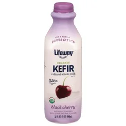 Lifeway Organic Black Cherry Kefir 32 fl oz