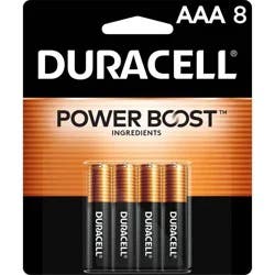 Duracell Coppertop AAA Batteries - 8pk Alkaline Battery: 1.5V, Household Use, Non-Rechargeable