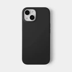 iPhone 17e/16e/iPhone 15/iPhone 14/iPhone 13 Silicone Case with MagSafe - heyday™ Black
