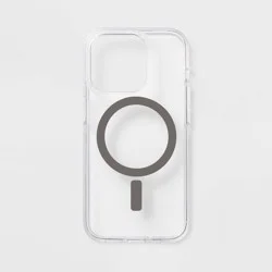 iPhone 15 Pro Case with MagSafe - heyday™ Clear: Polycarbonate & TPU, Solid Pattern