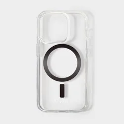 iPhone 15 Pro Case with MagSafe - heyday™ Clear: Polycarbonate & TPU, Solid Pattern