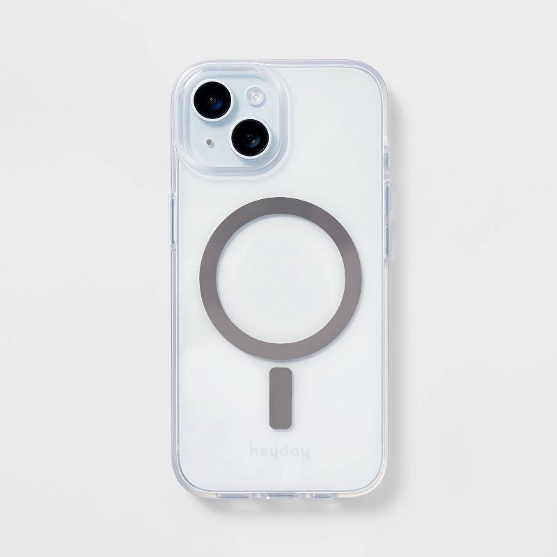 slide 2 of 4, iPhone 16e/iPhone 15/iPhone 14/iPhone 13 Case with MagSafe - heyday™ Clear, 1 ct