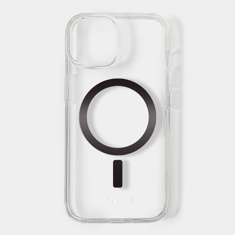 slide 1 of 6, iPhone 17e/16e/iPhone 15/iPhone 14/iPhone 13 Case with MagSafe - heyday™ Clear, 1 ct