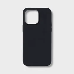 iPhone 15 Pro Max Silicone Case with MagSafe - heyday™ Black
