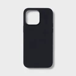 iPhone 15 Pro Max Silicone Case with MagSafe - heyday™ Black