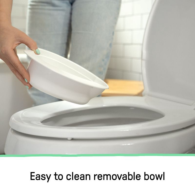 slide 6 of 16, Summer by Ingenuity My Size Pro Potty Toddler Chair - White, 1 ct