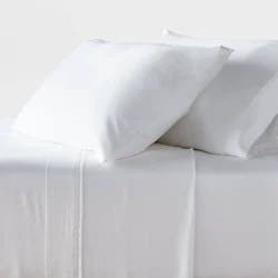 Twin/Twin XL 320 Thread Count Cool TENCEL® Lyocell Sheet Set White - Threshold™