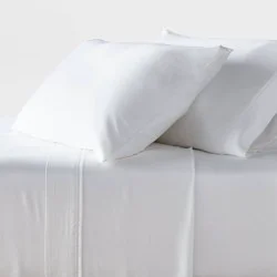 Full 320 Thread Count Cool TENCEL® Lyocell Sheet Set White - Threshold™