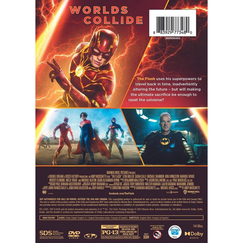 slide 3 of 3, Warner Home Video THE FLASH (DVD), 1 ct