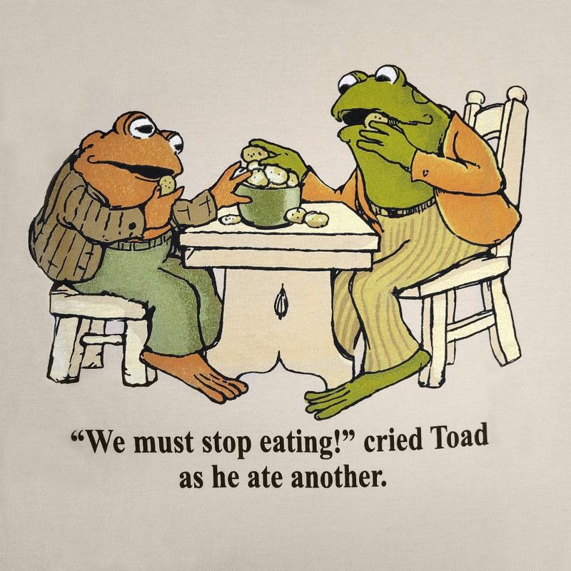 slide 4 of 6, Men's Frog and Toad Short Sleeve Graphic T-Shirt - Tan S, 1 ct