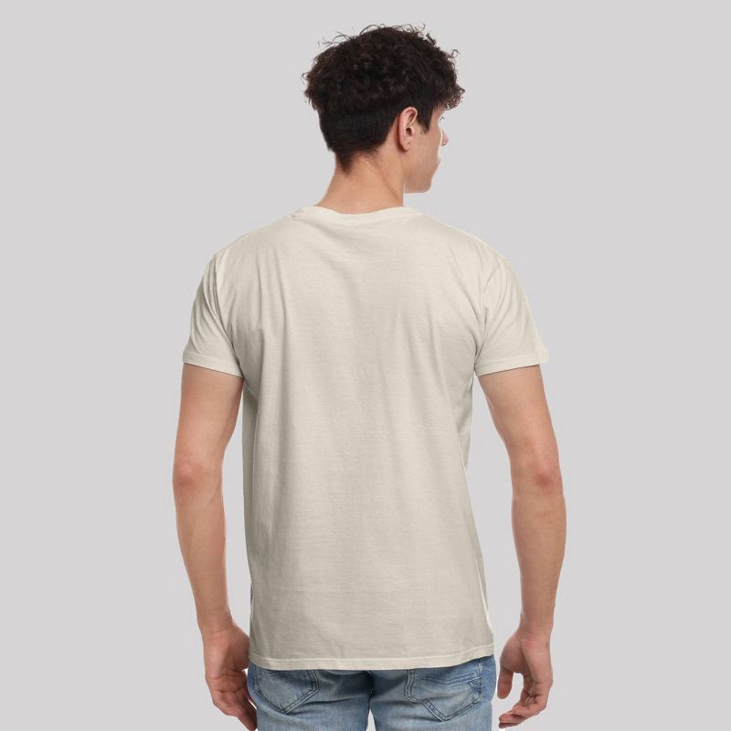 slide 5 of 6, Men's Frog and Toad Short Sleeve Graphic T-Shirt - Tan S, 1 ct