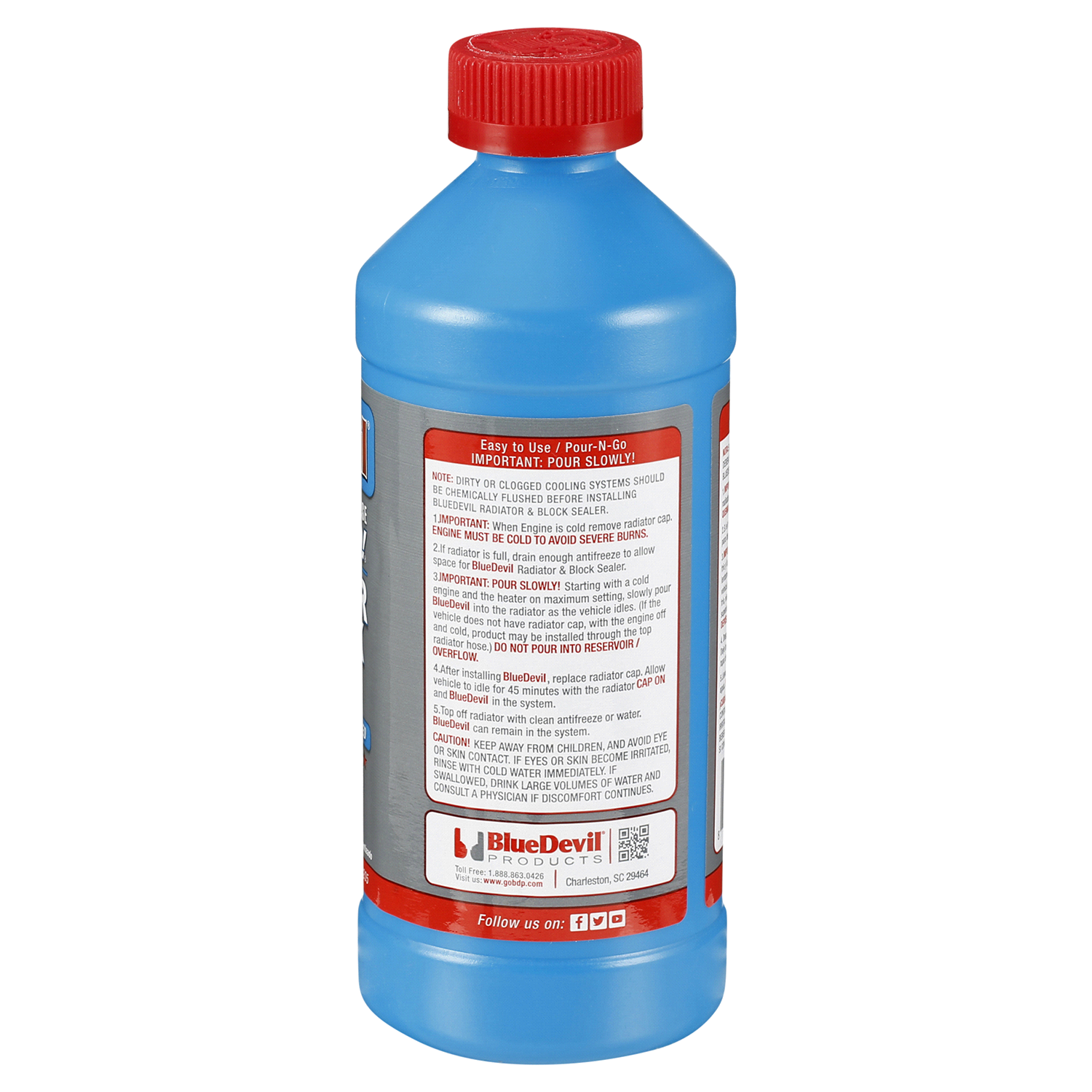 slide 3 of 3, BlueDevil Radiator and Block Seal, 16 oz