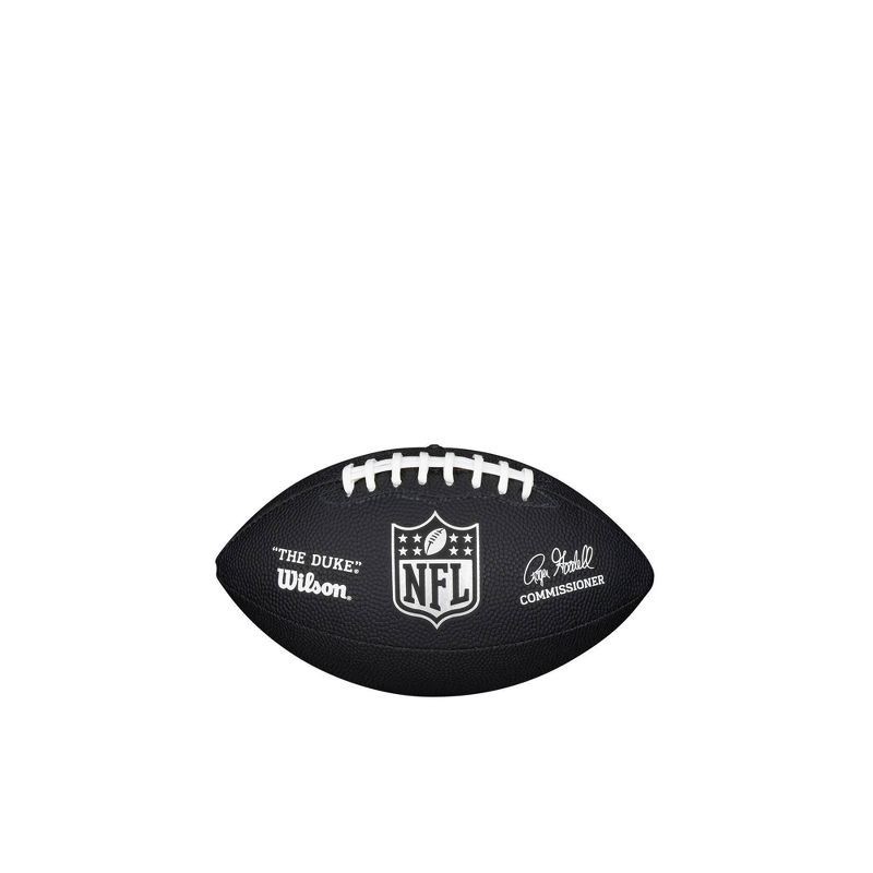 slide 1 of 1, Wilson NFL Mini Football - Black, 1 ct