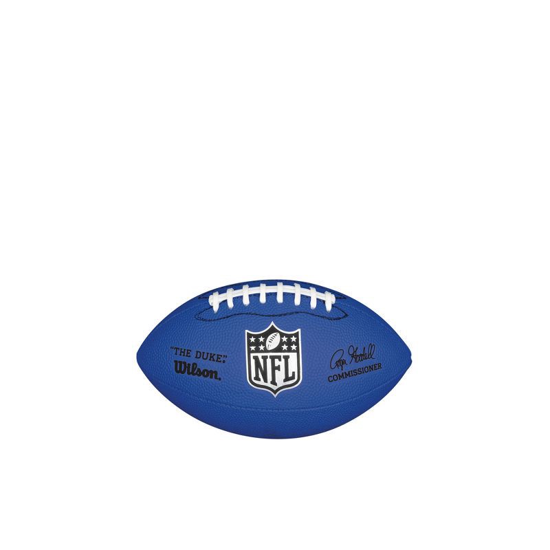 slide 1 of 1, Wilson NFL Mini Football - Blue, 1 ct