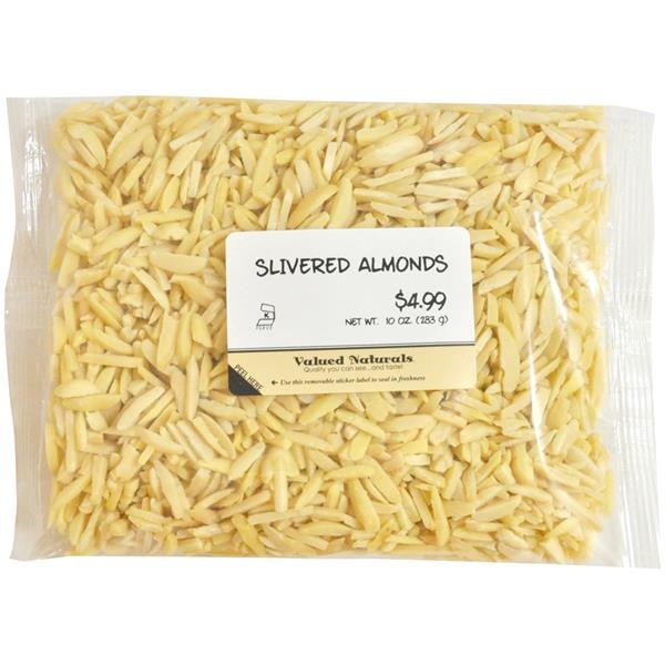 slide 1 of 1, Valued Naturals Slivered Almonds Prepriced, 10 oz