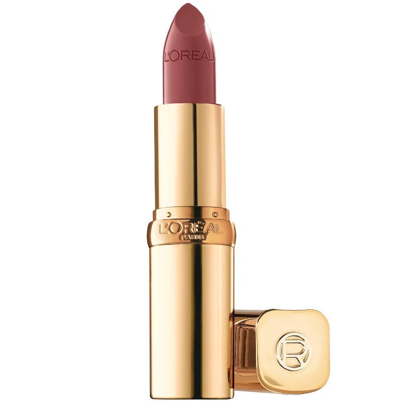 slide 1 of 6, L'Oreal Paris Colour Riche Original Satin Lipstick for Moisturized Lips - 635 Worth It Medium - 0.13oz, 0.13 oz