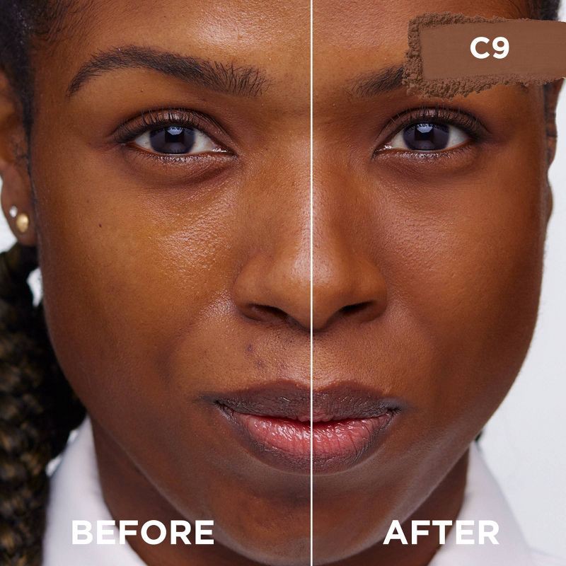 slide 3 of 7, L'Oreal Paris True Match Makeup Super Blendable Oil-Free Pressed Powder - C9 - 0.33oz, 9 x 0.33 oz