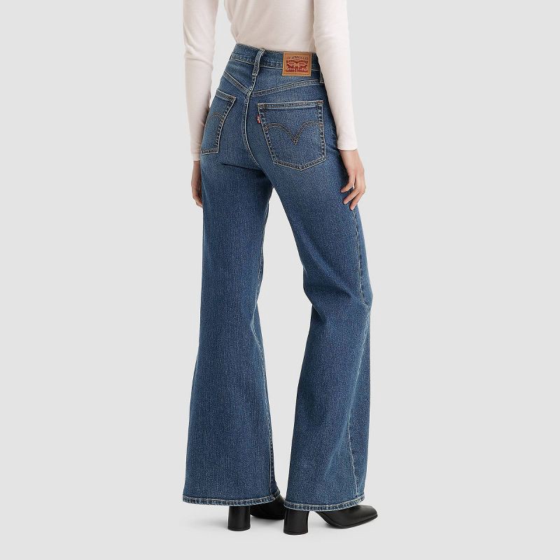 Levi's Women's Ultra-High Rise Ribcage Flare Jeans - A NY Moment