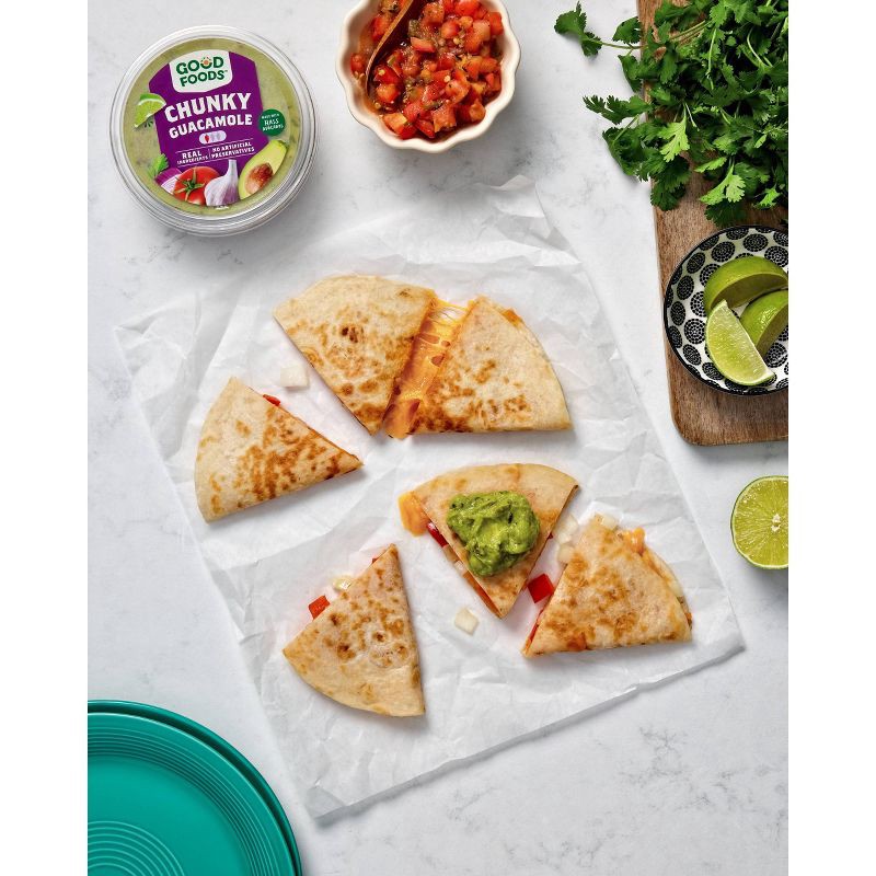 slide 7 of 8, Good Foods Chunky Traditional Guacamole - 13oz, 13 oz