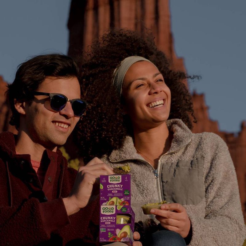 slide 7 of 9, Good Foods Chunky Guacamole - 8oz/4ct, 4 ct; 8 oz