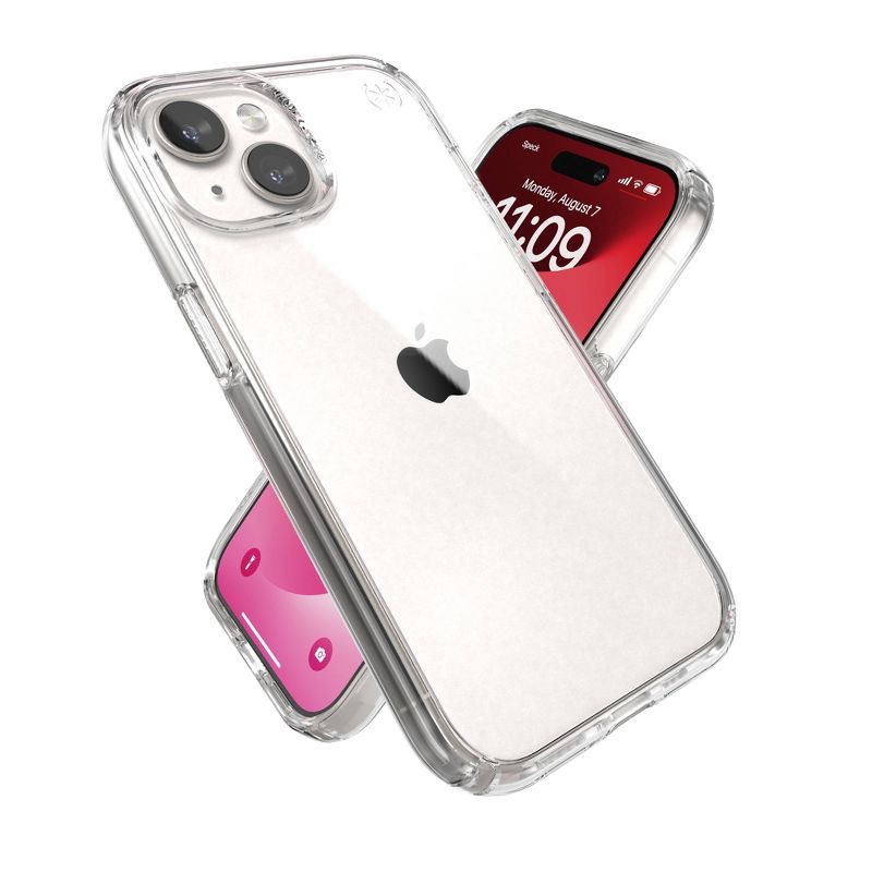 slide 6 of 7, Speck Apple iPhone 16e/iPhone 15/iPhone 14/iPhone 13 Presidio Perfect Clear Case, 1 ct