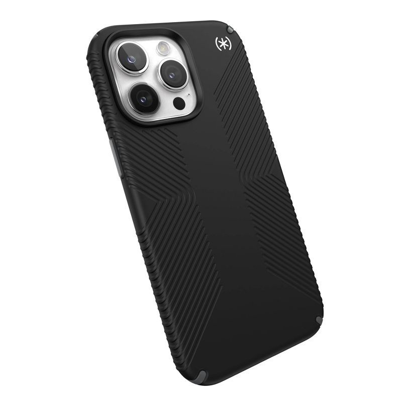slide 5 of 7, Speck Apple iPhone 15 Pro Max Presidio 2 Grip Case with MagSafe - Black: Impact, Scratch & Water-Resistant Polycarbonate TPU, 1 ct